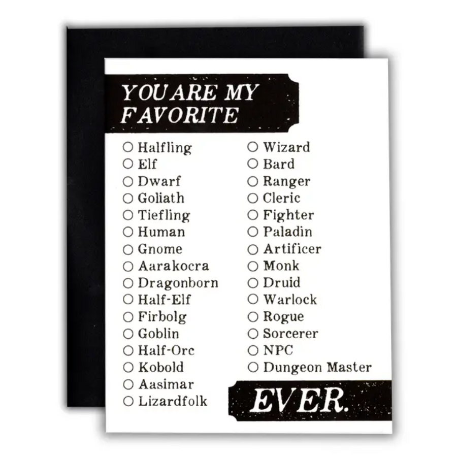 You're My Favourite | Greeting Card