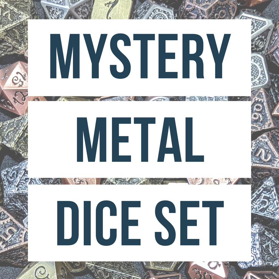 Mystery Metal Dice Set