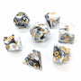 White Marble | Dice Set