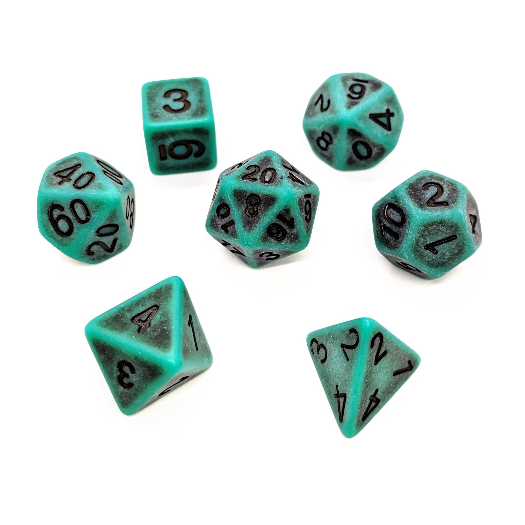 Ancient Emerald | Dice Set