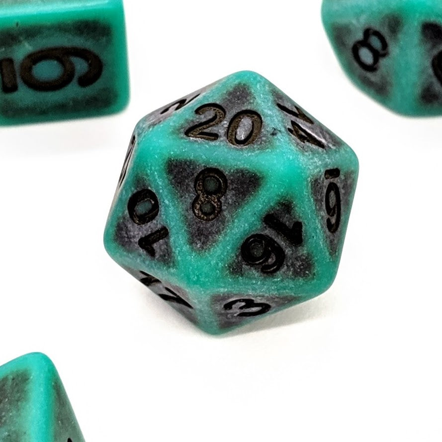 Ancient Emerald | Dice Set
