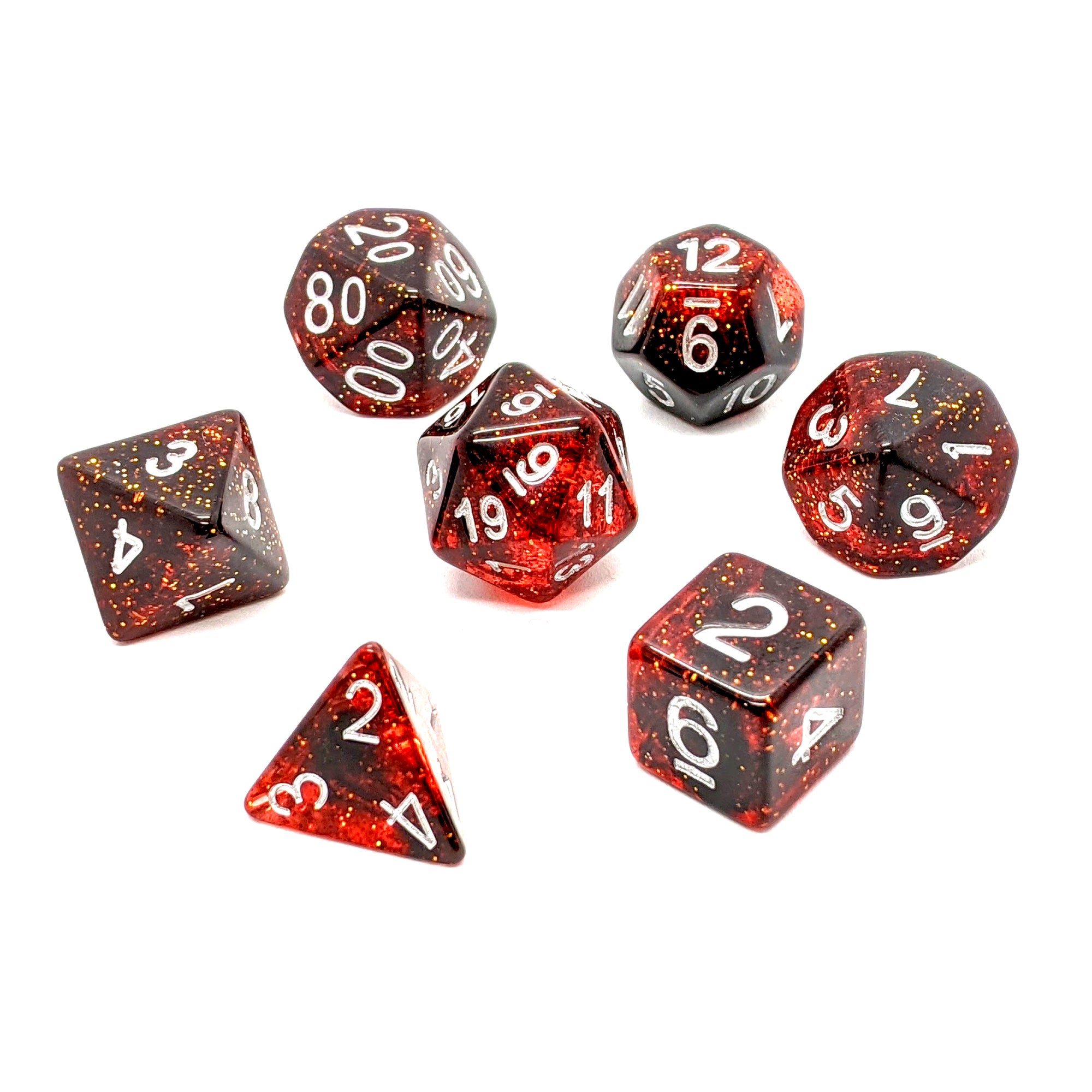 Blood Garnet | Dice Set