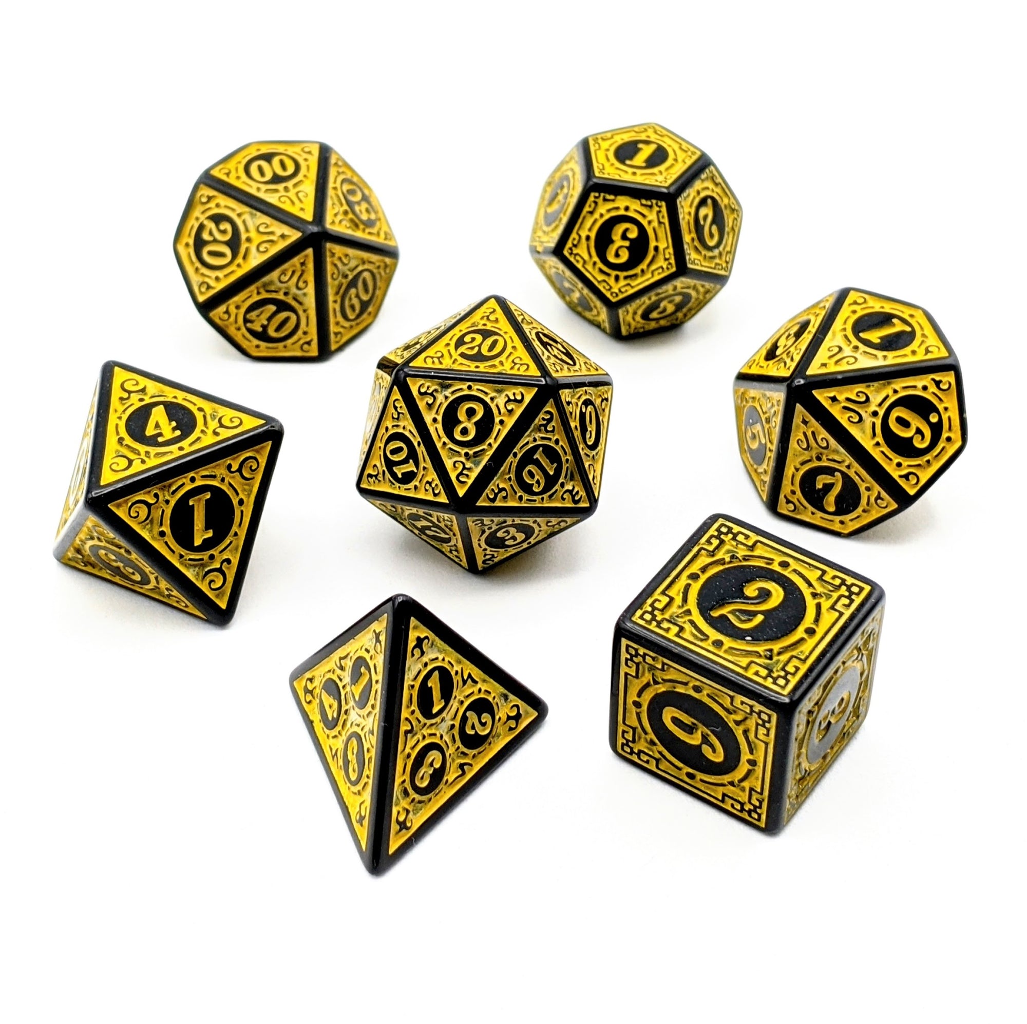 Dark Sigil Yellow | Dice Set