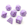 Lavender | Sharp Edged Dice Set