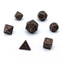 Mini Metal Dice | Aged Copper