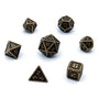 Mini Metal Dice | Aged Bronze