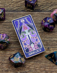 D&D Tarot Enamel Pin | Warlock