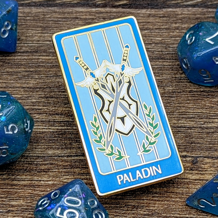 D&D Tarot Enamel Pin | Paladin