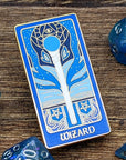 D&D Tarot Enamel Pin | Wizard