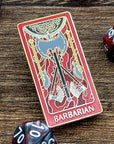 D&D Tarot Enamel Pin | Barbarian