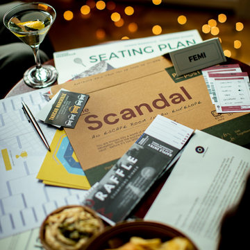 Escape Room in an Envelope | The Scandal