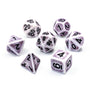 Ancient Amethyst | Dice Set - Mint & Mustard