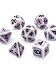 Ancient Amethyst | Dice Set - Mint & Mustard