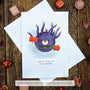 Beautiful Beholder Card - Mint & Mustard