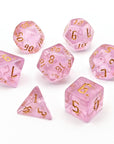 Blossom Gem | Dice Set - Mint & Mustard