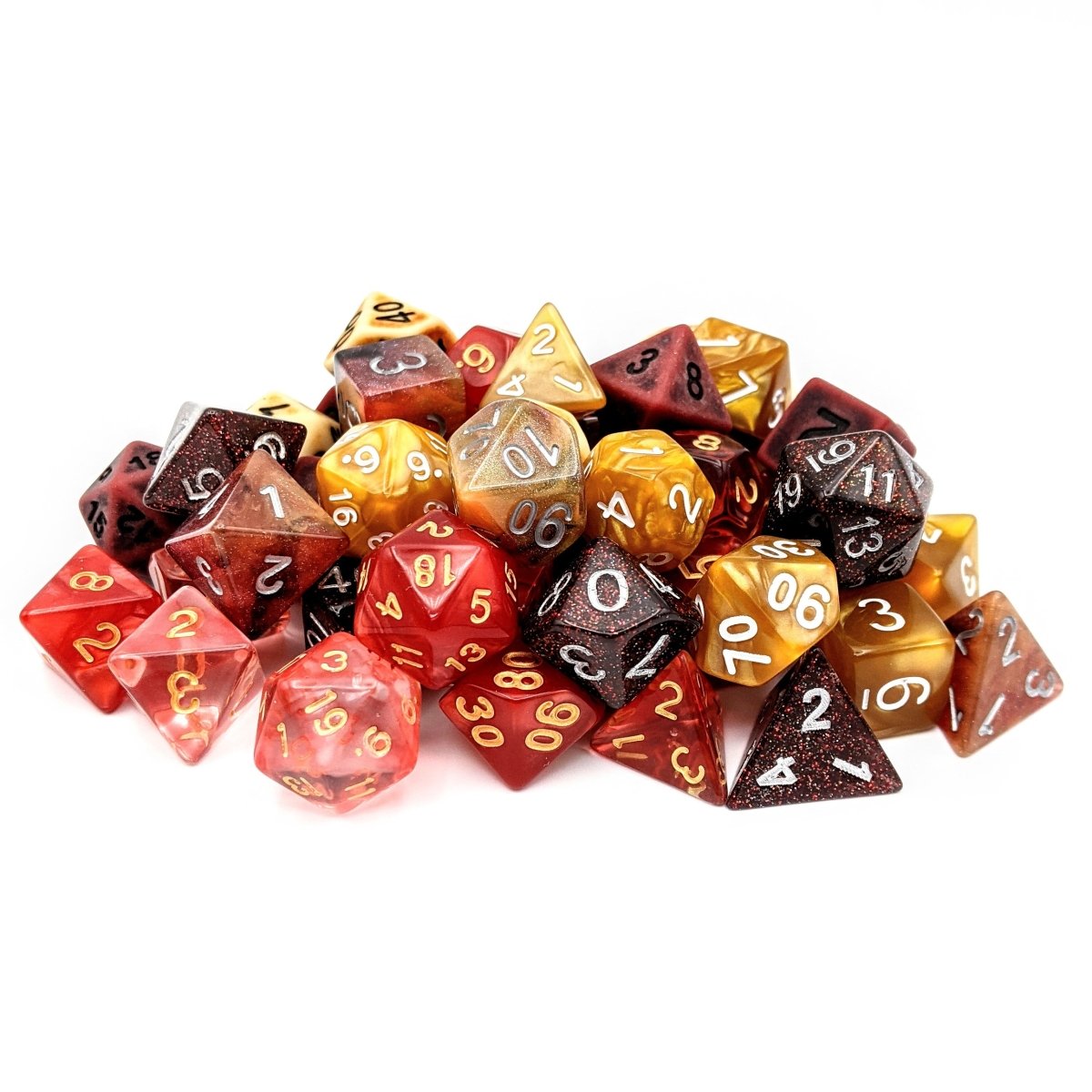 Caleb Dice Palette | Mighty Nein - Mint & Mustard