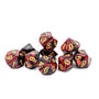 Draconis | D10 Dice Set - Mint & Mustard