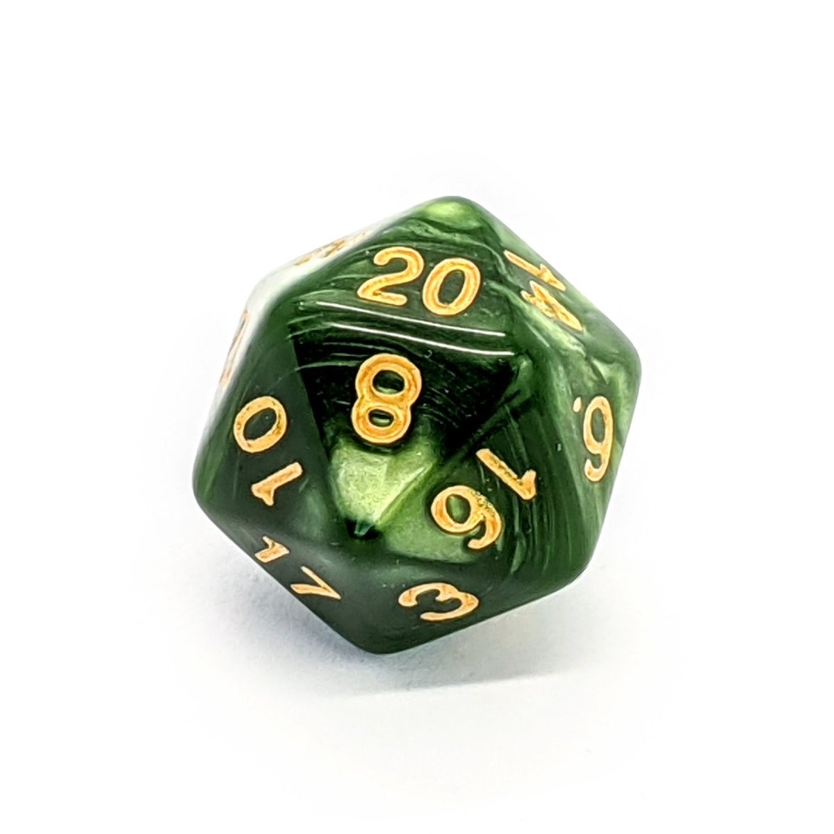 Goblin Pearl | Dice Set - Mint & Mustard