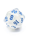 Ice Crystal Blue | Dice Set - Mint & Mustard