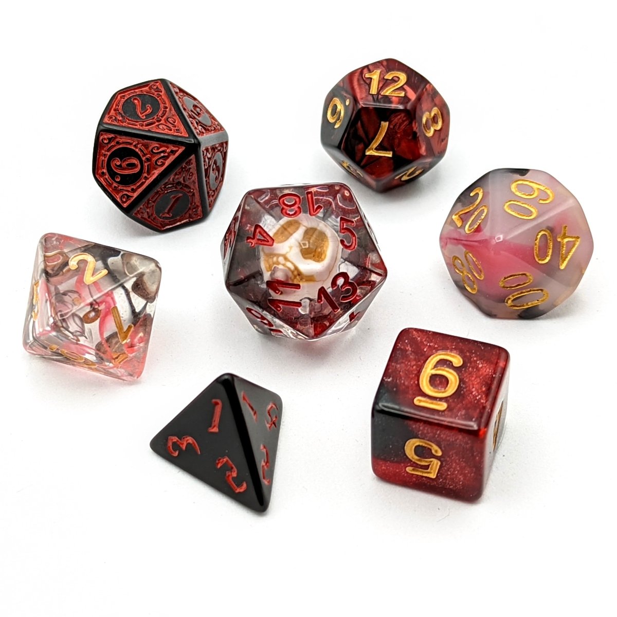 Laudna Dice Palette | Bells Hells - Mint & Mustard