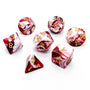 Red Marble | Dice Set