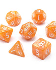 Marigold Pearl | Dice Set - Mint & Mustard