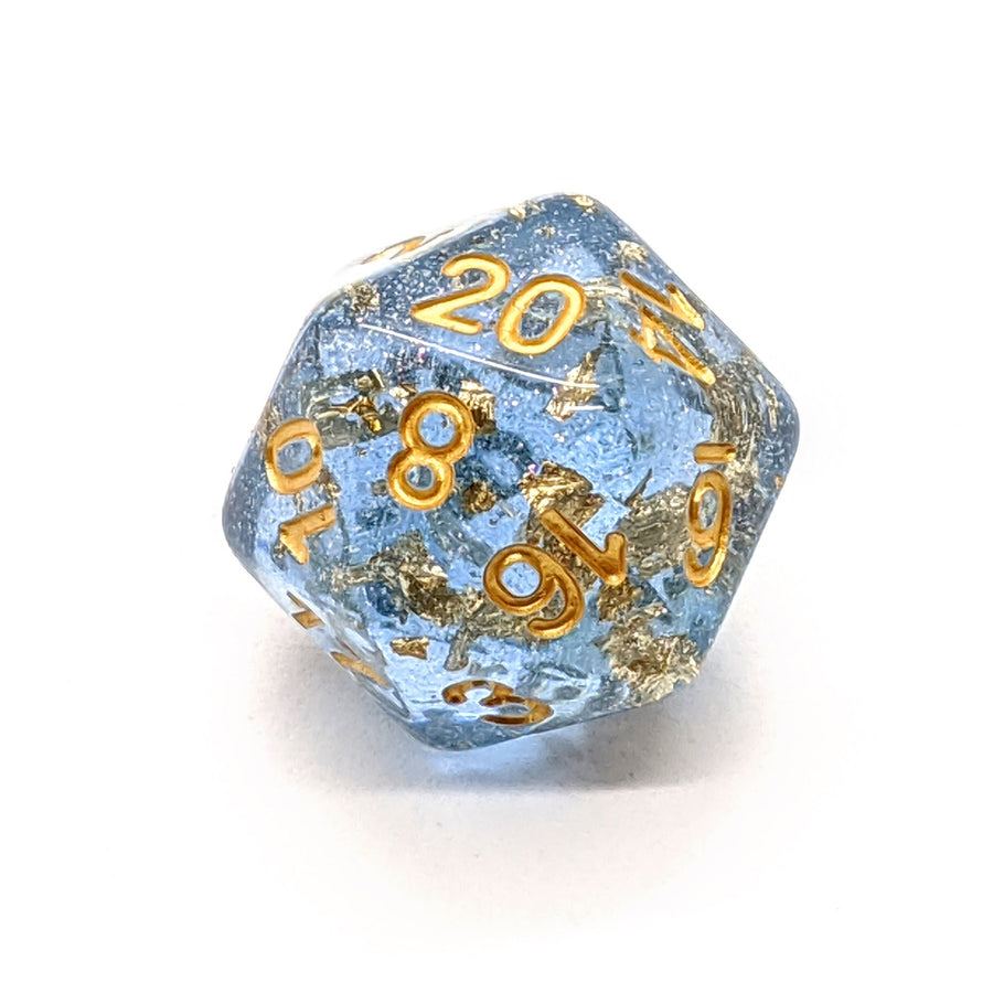 Midas Touch in Blue | Dice Set