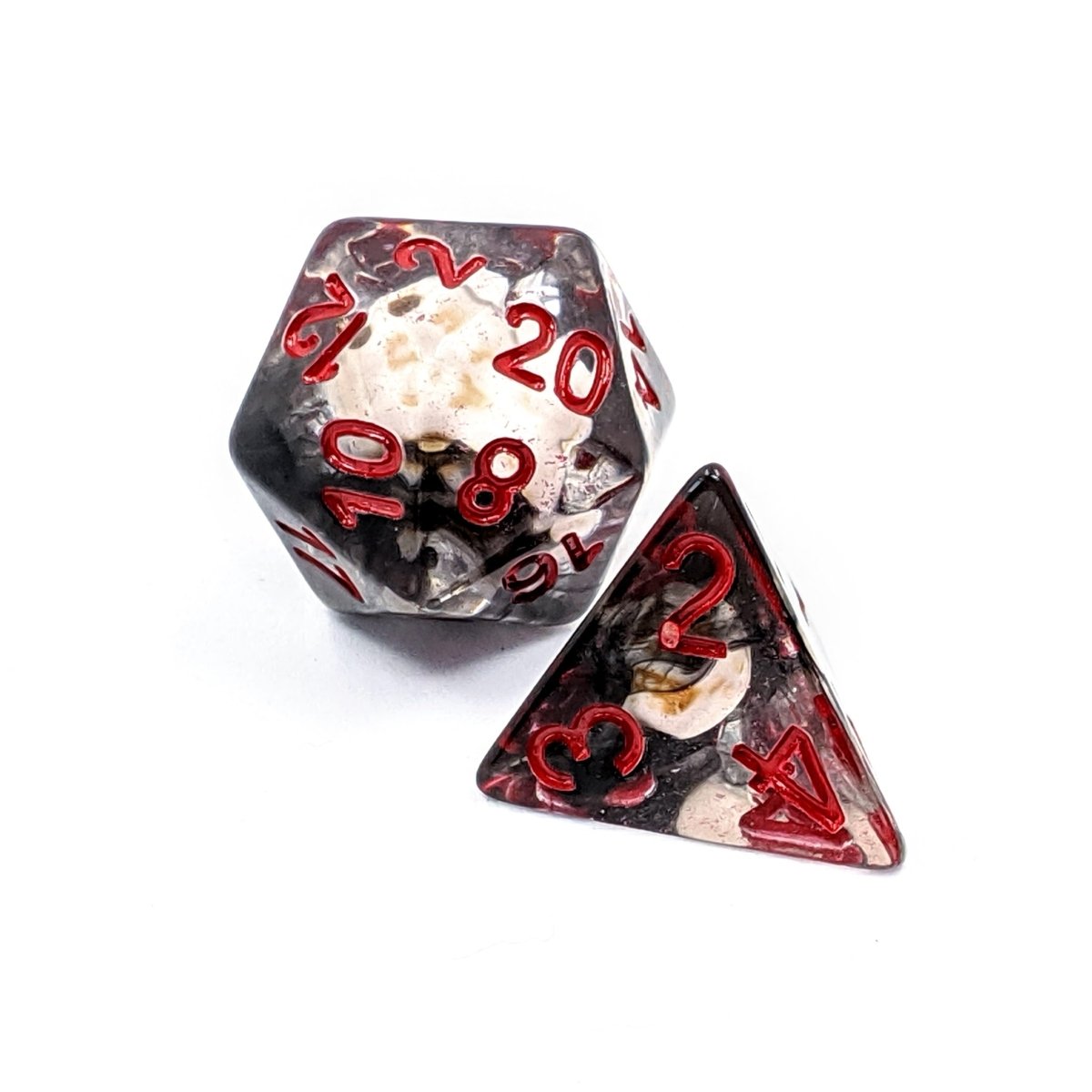 Necromancer | Dice Set - Mint &amp; Mustard