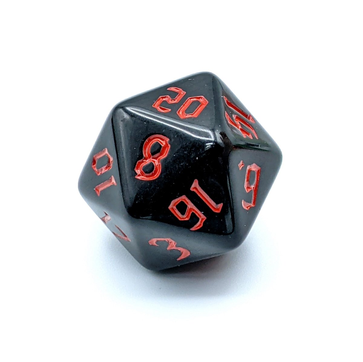 Onyx Red | Dice Set - Mint &amp; Mustard