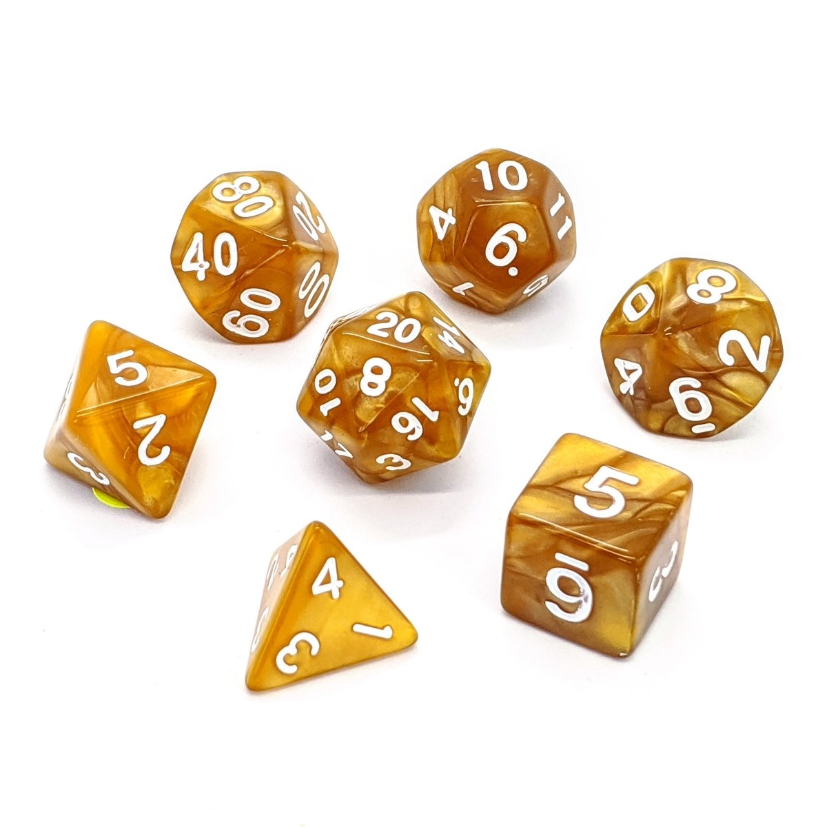 Pearl Forest | Dice Bundle - Mint &amp; Mustard