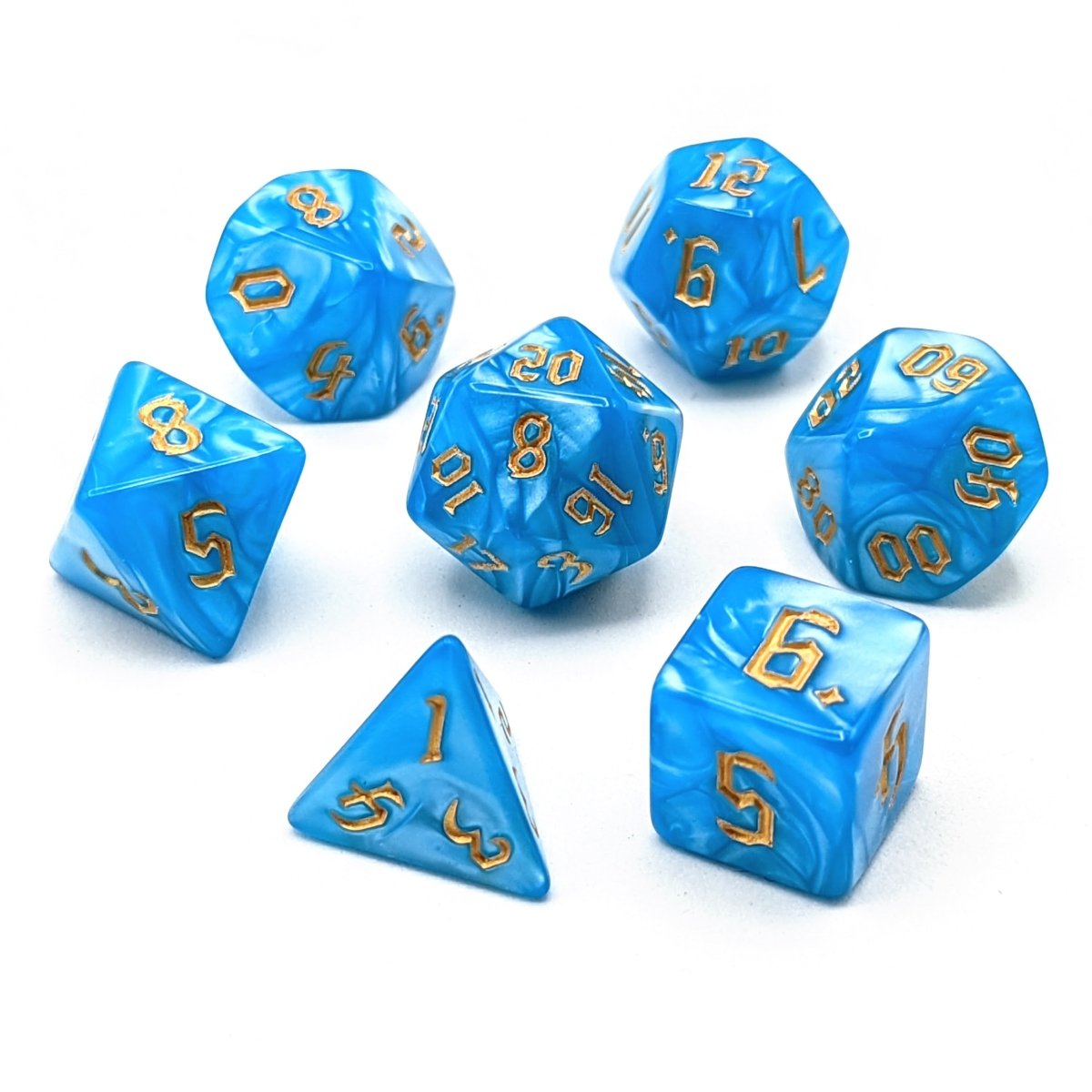 Pearl Spring | Dice Bundle - Mint &amp; Mustard