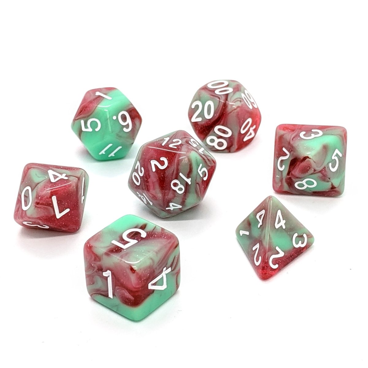 Poison Apple | Dice Set - Mint & Mustard