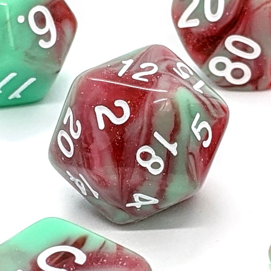 Poison Apple | Dice Set - Mint & Mustard