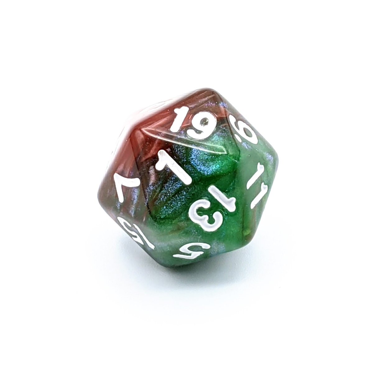 Polymorph | Dice Set - Mint & Mustard
