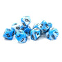 Sky Kingdom | D10 Dice Set - Mint & Mustard