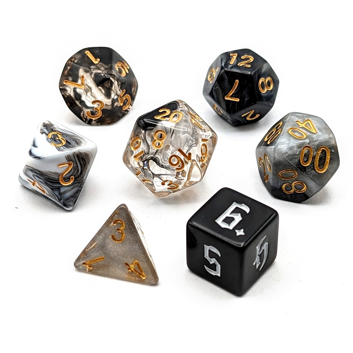 Vax Dice Palette | Vox Machina - Mint & Mustard