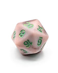 Velvet Marble Rose | Matte Dice Set - Mint & Mustard