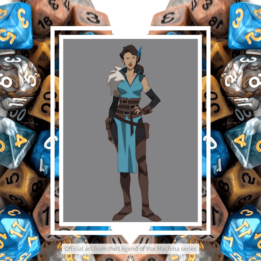 Vex Dice Palette | Vox Machina - Mint &amp; Mustard
