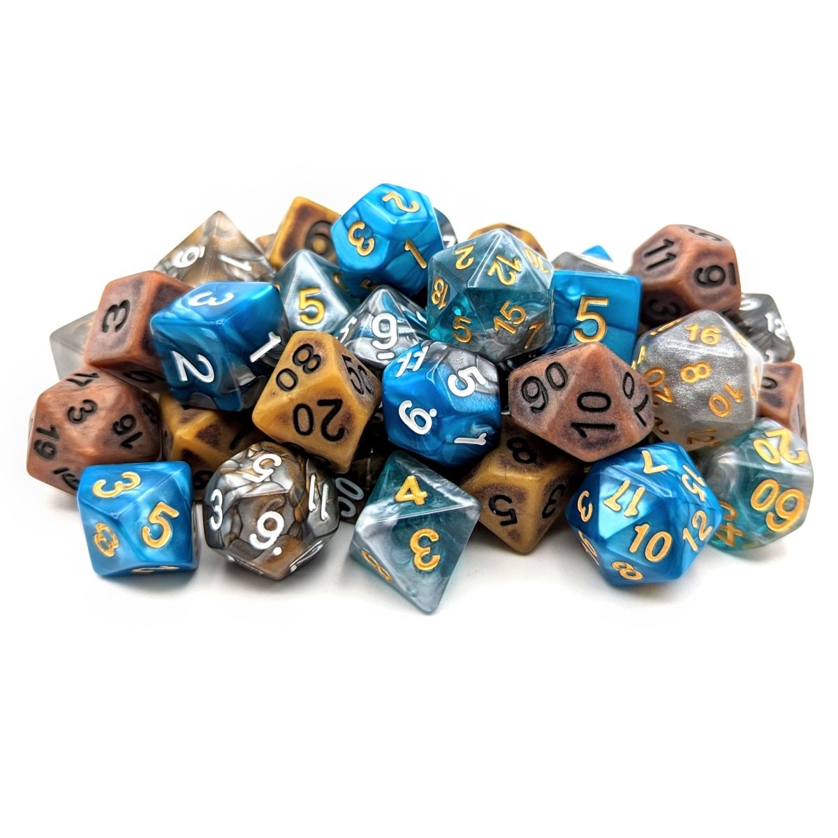 Vex Dice Palette | Vox Machina - Mint & Mustard