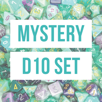 Mystery D10 Dice | Set of 5