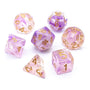 Wisp Lavender | Dice Set - Mint & Mustard
